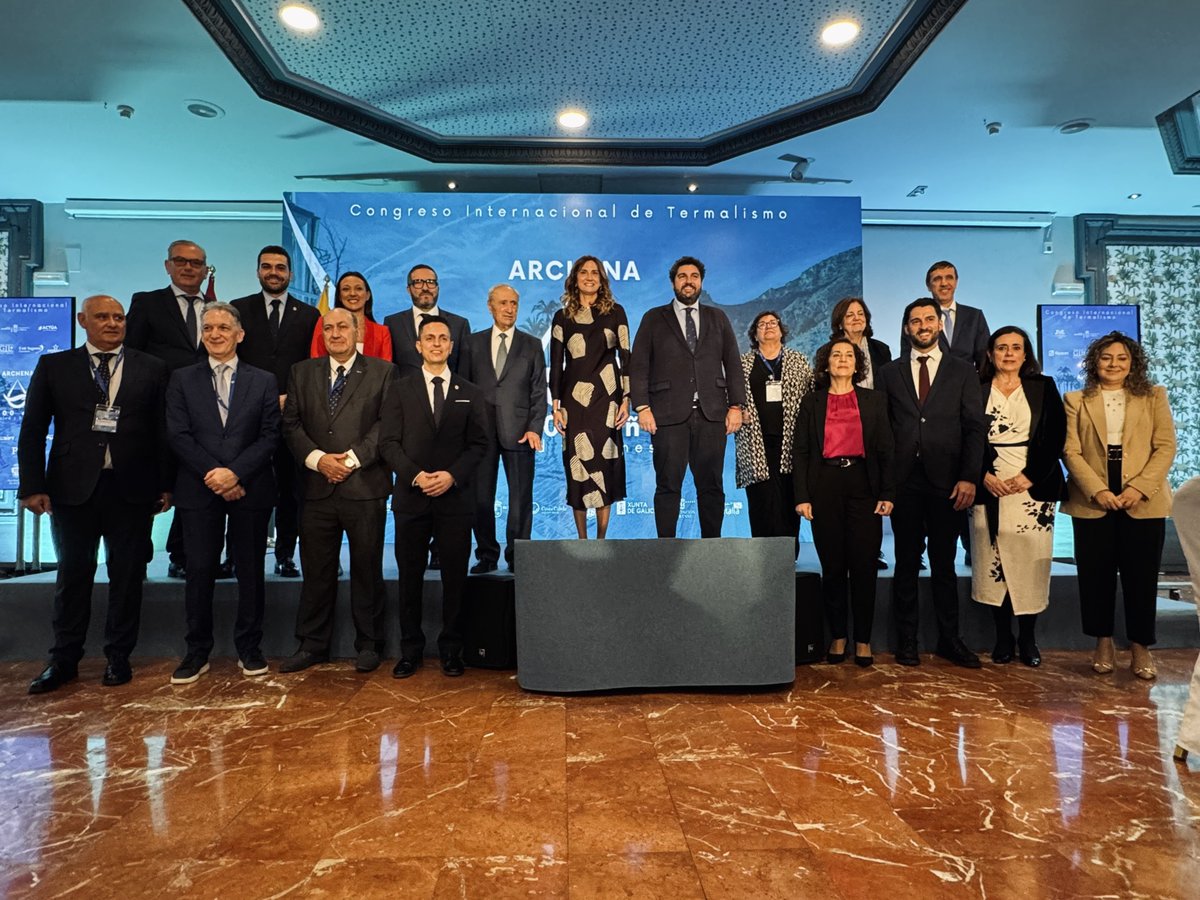 💧La alcaldesa de Archena, <a href="/Patriciaflopez/">Patricia Fernández</a> da la bienvenida en el Congreso Internacional de Termalismo y destaca la relevancia e importancia de la cita que reúne en la ciudad a más de 3⃣0⃣0⃣ participantes y que inaugura el presidente del <a href="/regiondemurcia/">Gobierno de la Región de Murcia</a> , <a href="/LopezMirasF/">Fernando López Miras</a> al que