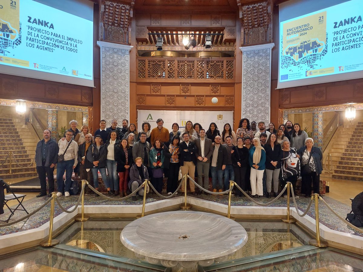 🟠¡Hoy estamos celebrando en #Sevilla el Encuentro Autonómico ZANKA!

Un proyecto estratégico de nuestra federación que busca el fortalecimiento de la cohesión social, la inclusión y la revitalización de los territorios con la participación de todos los agentes.