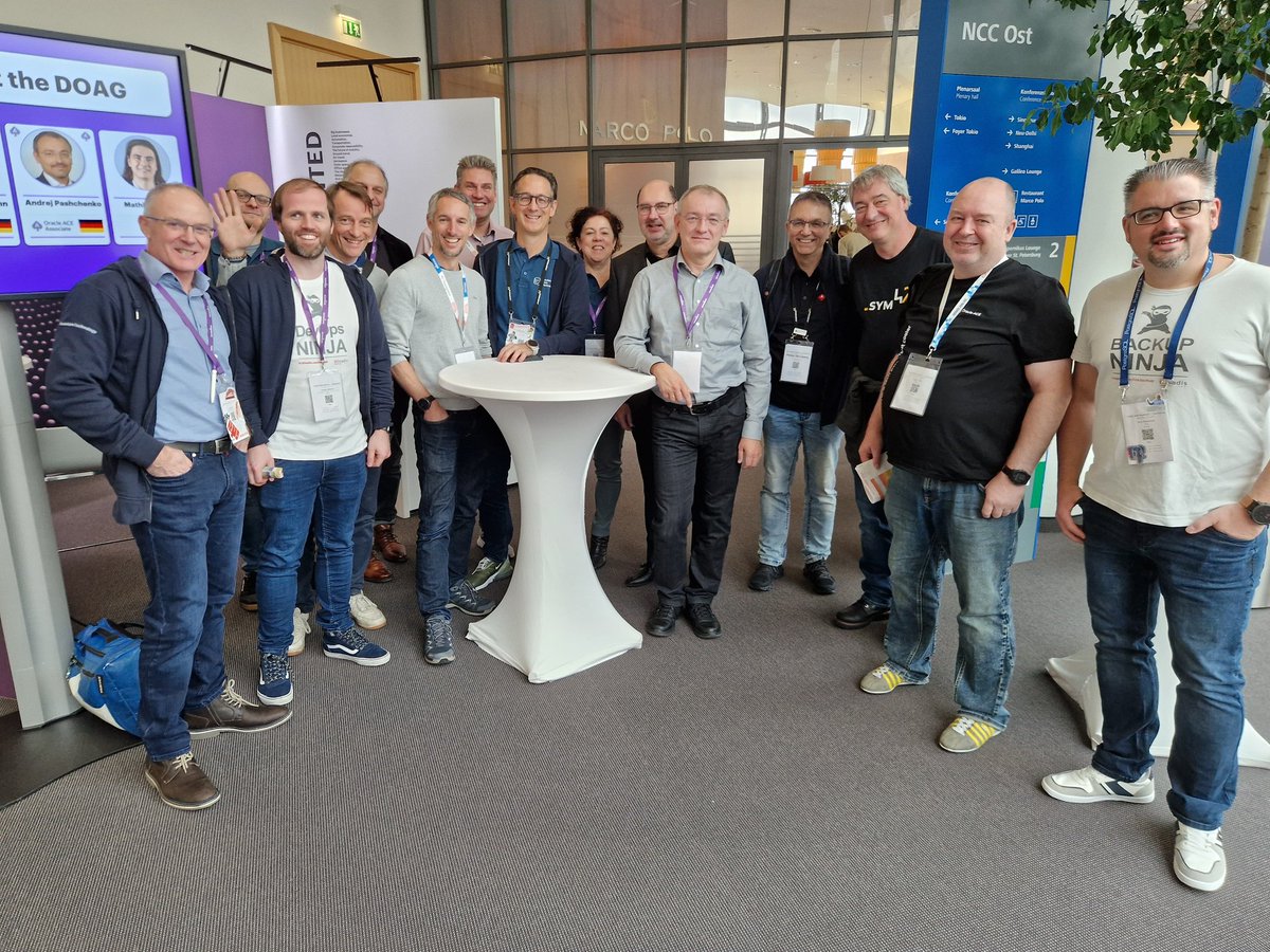 Konrad Haefeli (@konradhaefeli) on Twitter photo Was great to have a get together of a bunch of #Trivadis Alumnis at <a href="/AccentureDACH/">Accenture DACH</a> #DOAG2024 conference booth in Nuremberg. Enjoy the exchange and all the best 😀 Was great to have a get together of a bunch of #Trivadis Alumnis at <a href="/AccentureDACH/">Accenture DACH</a> #DOAG2024 conference booth in Nuremberg. Enjoy the exchange and all the best 😀