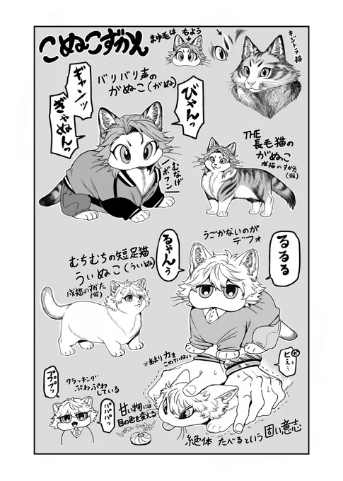 子猫のガウィを飼う ガスウィル 時空

それぞれの特徴など
ケモ化幻覚 