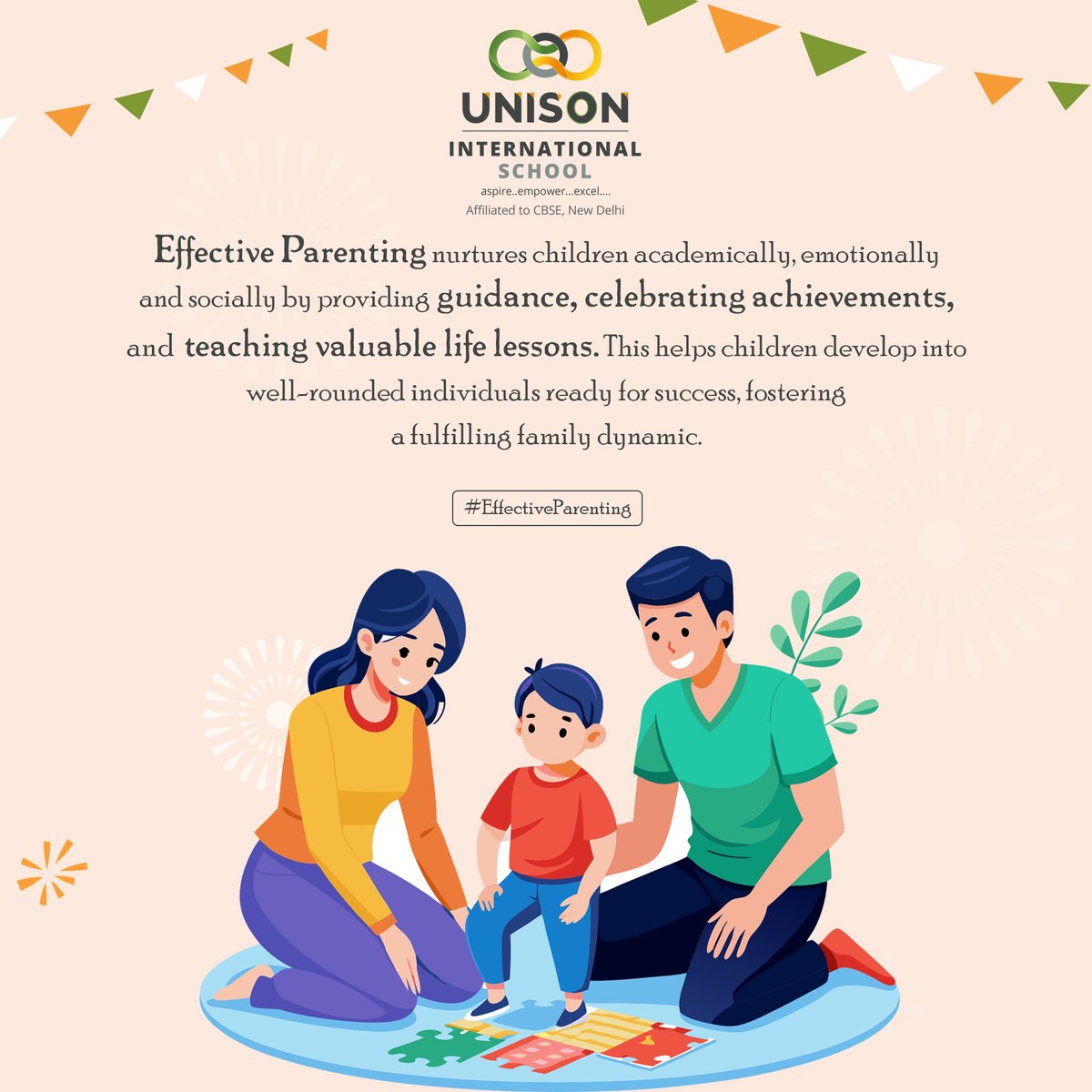 UnisonIntSchool's tweet image. Enhance Your Parenting Skills! Discover Proven Strategies and Techniques at Our Workshop on Effective Parenting – Cultivate Stronger Bonds and Harmonious Relationships within Your Family👨‍👩‍👧‍👦✨

#EffectiveParenting #PositiveParenting #AcademicSuccess #UnisonInternationalSchool