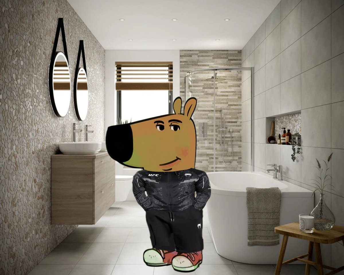 me after shadowboxing in my bathroom mirror, I'm just a chill guy who likes ufc