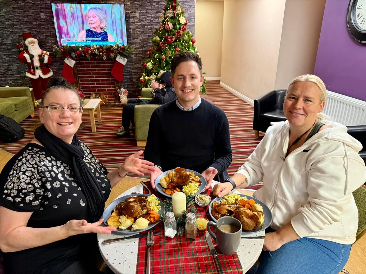 Nothing better on a cold day! Festive lunch at the centre! 🎄<a href="/Firthmoor/">Team Firthmoor</a>