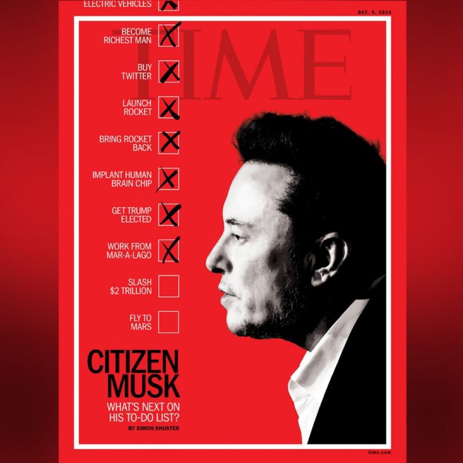 That’s a damn nice cover of Elon Musk on Time.
