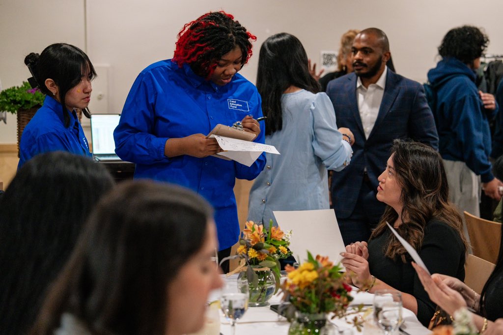 What a treat to stop by Food and Finance High School last week for a delicious dining lab experience curated and prepared by students!