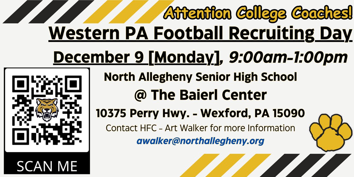 Promote the WPIAL &amp; City League to the next level! High School coaches and media- Please RT!!!