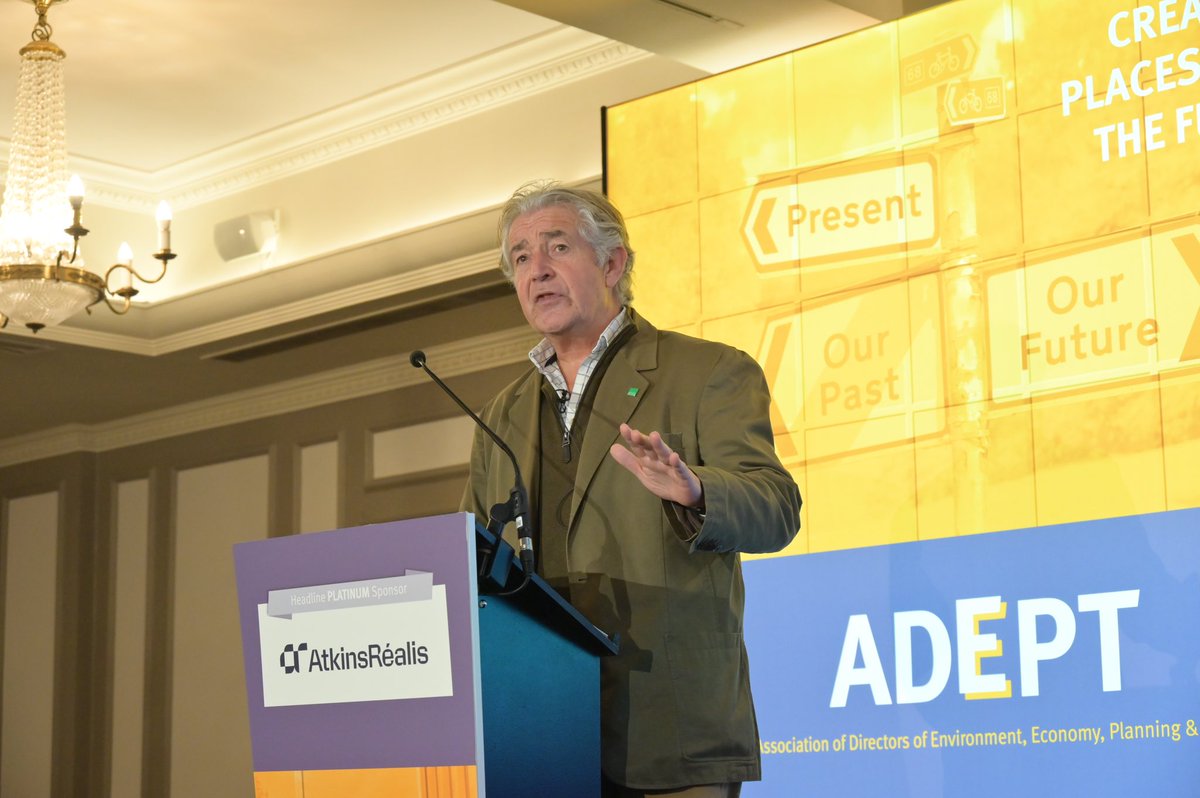 Nature recovery happens in places. Delighted to address leaders from Local Government at the ADEPT conference in Bristol &amp; to share thoughts from <a href="/NaturalEngland/">Natural England</a> on how growing Nature makes sense in promoting the health, wealth &amp; security of the communities they serve.