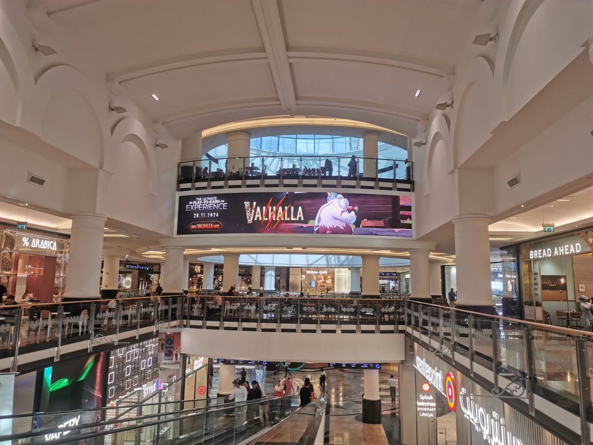 Meanwhile, in Mall of the Emirates, Dubai...