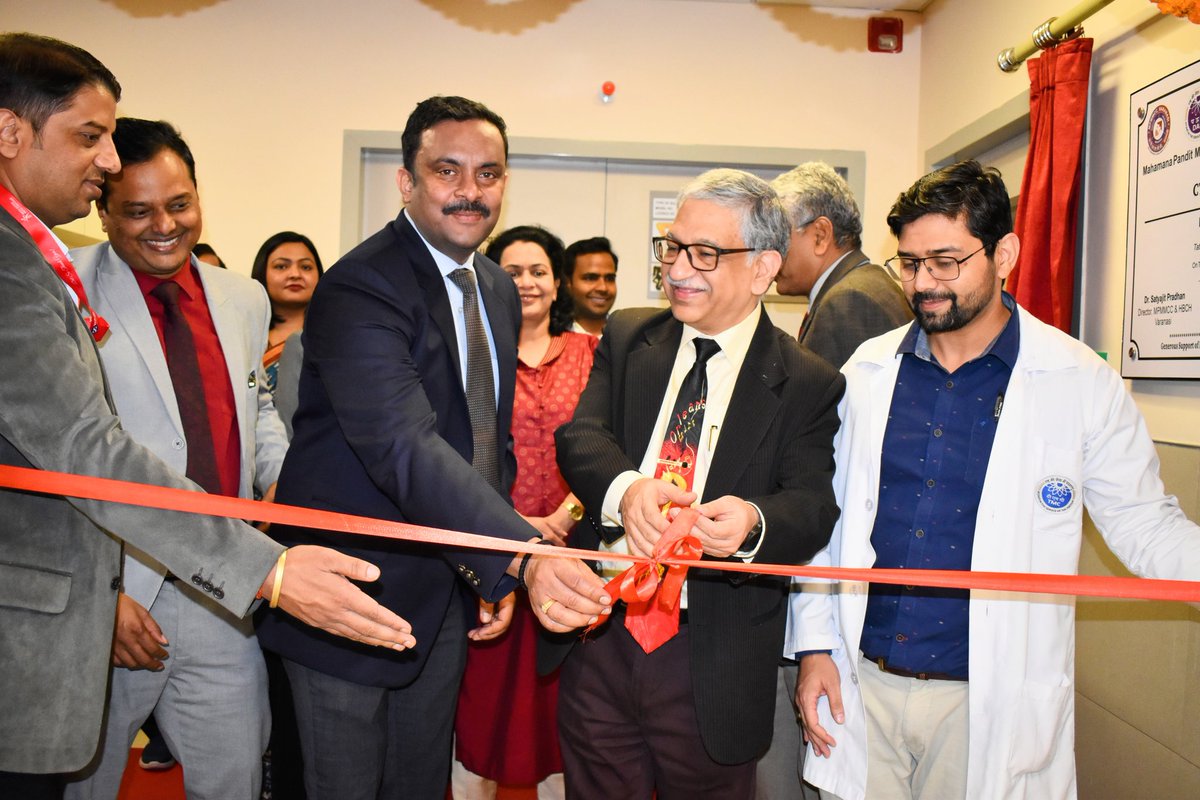 Tata Memorial Centre, Varanasi (MPMMCC & HBCH) (@tmc_varanasi) on Twitter photo To enhance patient services at <a href="/TMC_Varanasi/">Tata Memorial Centre, Varanasi (MPMMCC & HBCH)</a>, Dr. Sudeep Gupta, Director, <a href="/TataMemorial/">Tata Memorial Hospital</a> inaugurated the CT simulator & Barrier Laundry facilities on Thursday,These were made possible through the support of Kotak Mahindra Bank and HDFC Bank as part of their CSR programs. To enhance patient services at <a href="/TMC_Varanasi/">Tata Memorial Centre, Varanasi (MPMMCC & HBCH)</a>, Dr. Sudeep Gupta, Director, <a href="/TataMemorial/">Tata Memorial Hospital</a> inaugurated the CT simulator & Barrier Laundry facilities on Thursday,These were made possible through the support of Kotak Mahindra Bank and HDFC Bank as part of their CSR programs.