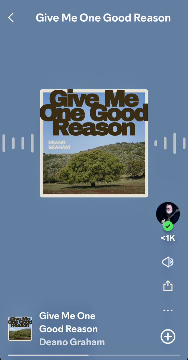 deanograham's tweet photo. “Give Me One Good Reason” is now available on all digital streaming platforms! It features world renowned musicians and stellar production. I really enjoyed writing and recording this one, and believe you’ll like this traditional bluegrass sound very much. #givemeonegoodreason https://t.co/6WoIocYce9