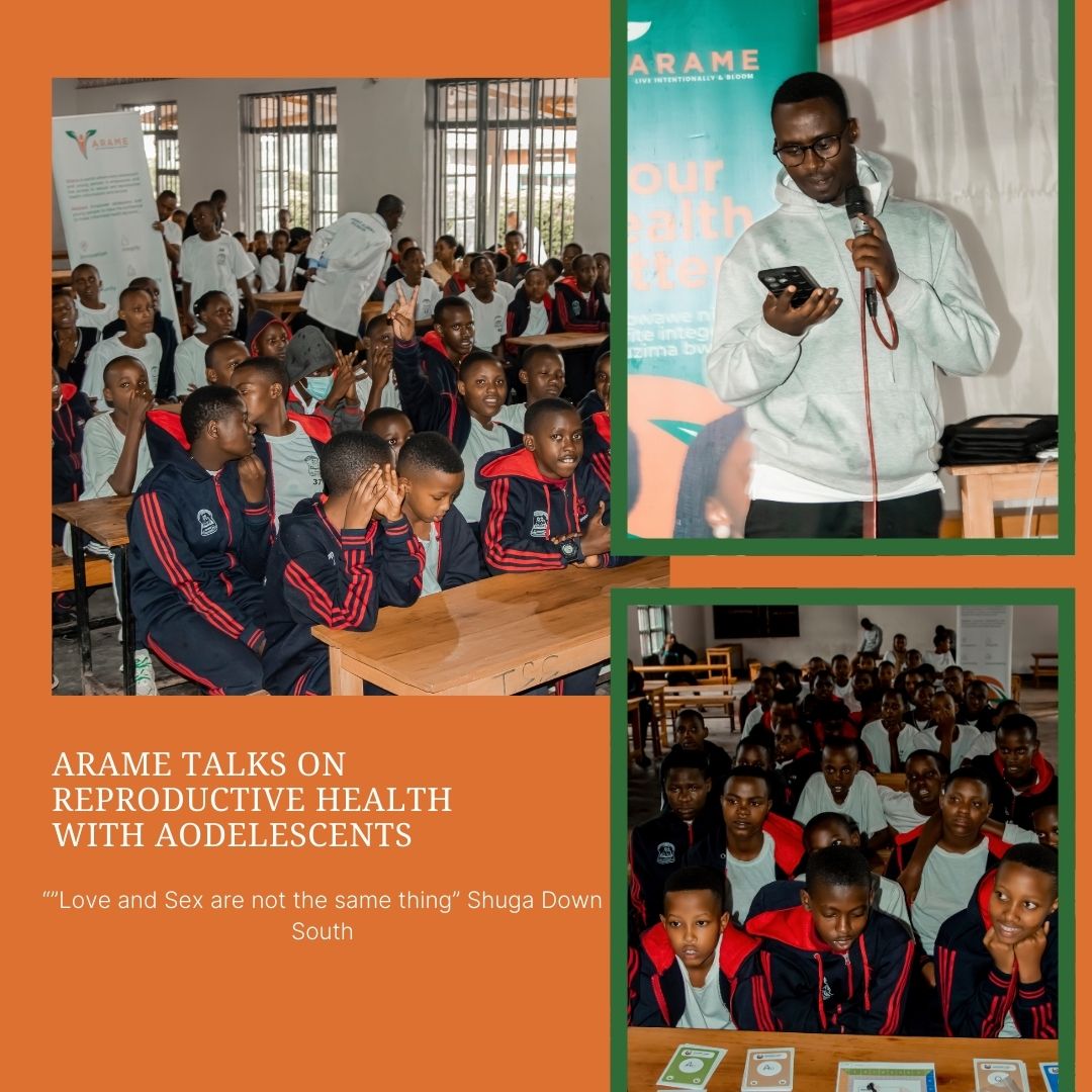 ArameRwanda's tweet photo. Together with @urukundo_initia  ARAME is on a tour of Sexual and reproductive health learning with adolescents and young people.
We are all about #fun and #entertaining learning with #movies and #games 
@nyagataredistrict
#shugadownsouth #srh #hangasrh @mtvstayingalive https://t.co/OGz9tJ4tXr