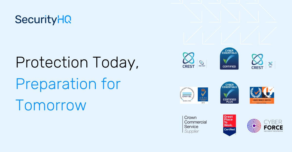 security_hq's tweet image. SecurityHQ is excited to share that we have successfully obtained the DESC Cyber Force for Incident Response accreditation!
This achievement highlights our continued commitment to professionalism and compliance.

#CyberForce #IncidentResponse #compliance #Accreditation #mssps