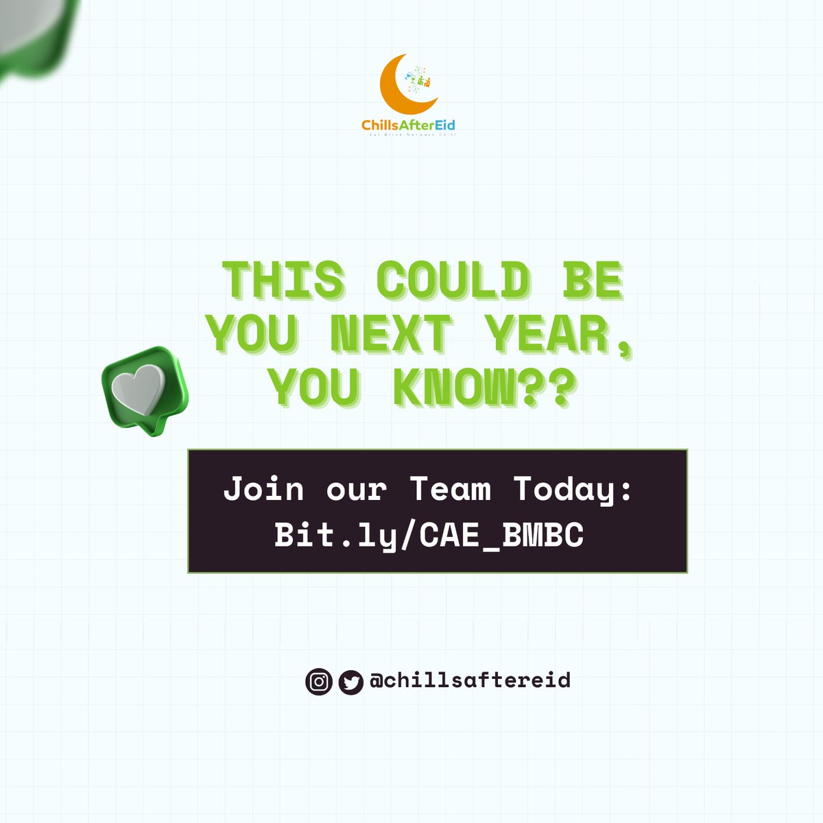 ChillsAfterEid's tweet image. Salam✨, Meet Barakat, a proud voice of #ChillsAfterEid for 2 years! Passionate about enlightening others on Islam, she envisions #CAE newsletters and events sparking excitement like favorite tour announcements. Be part of this journey—join today: bit.ly/CAE_BMBC
#BMBC