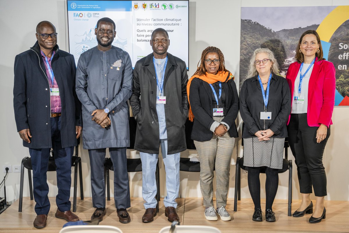 FAO Climate Change & Biodiversity tweet media