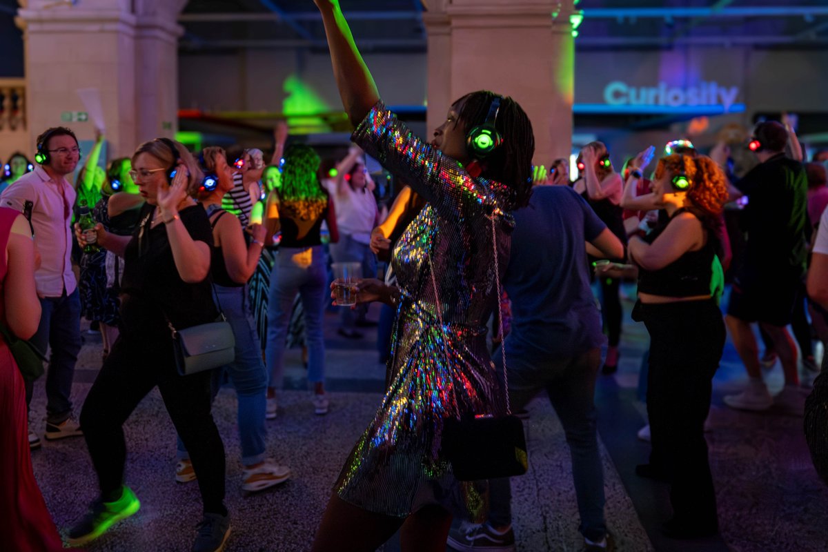 🦉 For all you night owls, come to our Christmas Silent Disco late session on 21 Dec. 

Running from 10.30pm-1am with tickets from £15, dance the night away to all your favourite Christmas hits. 

Come in your sparkles, Xmas jumpers and Santa hats 🎅 

🎟️ orlo.uk/3FqSk