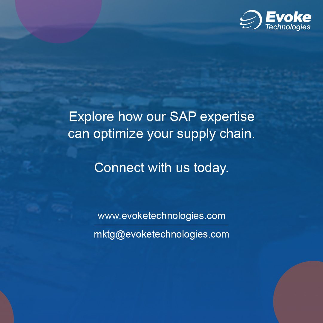 EvokeUS's tweet image. Struggling with long lead times and excess inventory? Discover how we can streamline your supply chain.

Read the case study to learn about our solutions!
👇
evoketechnologies.com/casestudies/im…

#SAP #SAPSolutions #SAPPartner #SAPImplementation #EvokeTechnologies