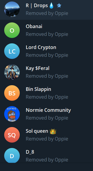 ItsPersonalCTO's tweet photo. A Rogue mod once again went in and deleted everyone in our Telegram.

Comeback? https://t.co/kd9357OGpn