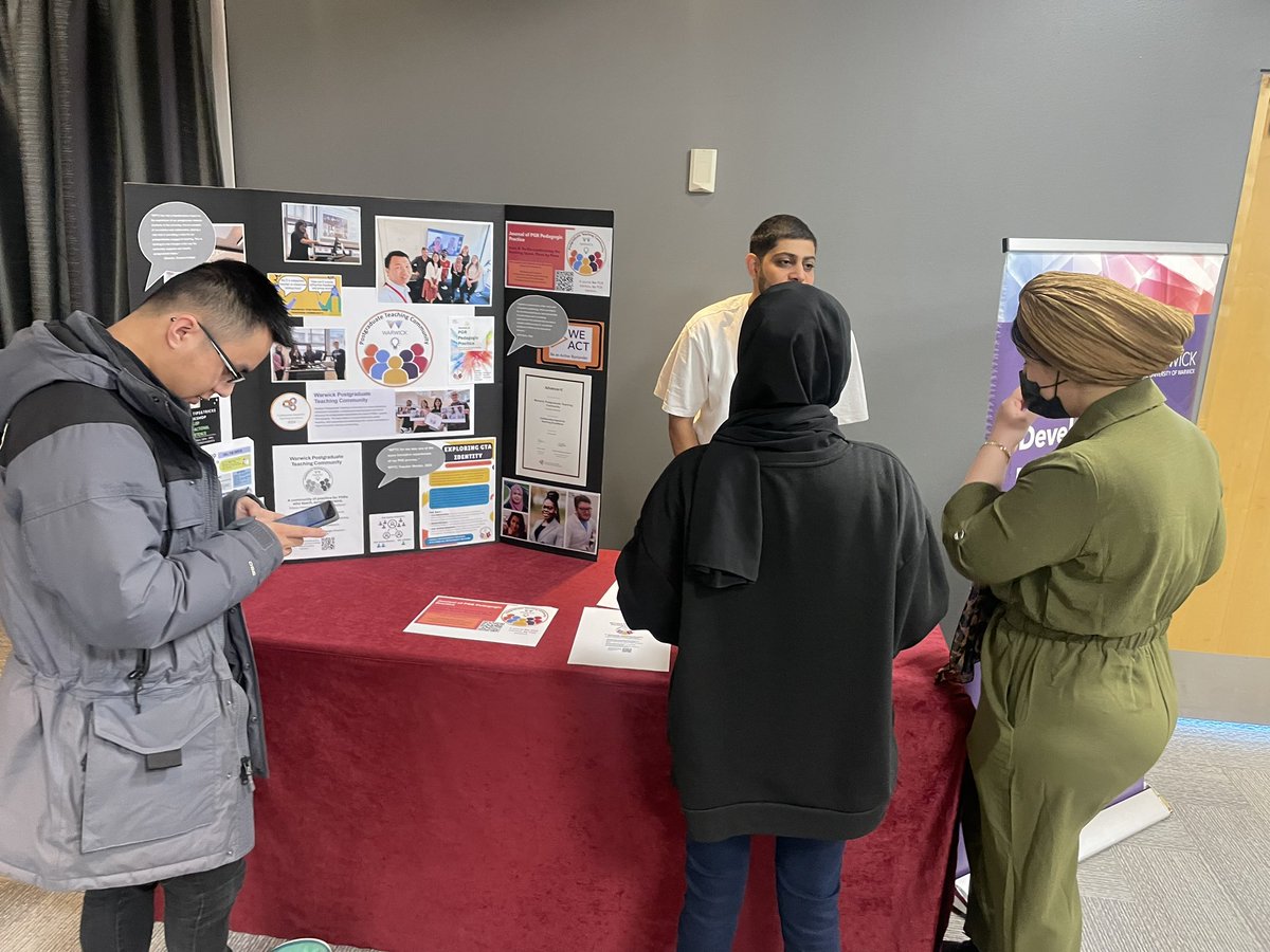 Warwick Postgraduate Teaching Community tweet media