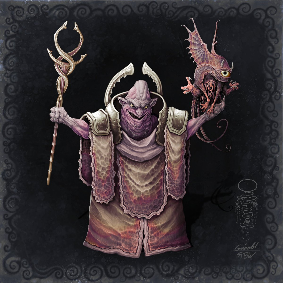 FinBW's tweet photo. Mad makerer of mad things

#artwork #art #creaturedesign #creatureart #sketch #illustration #photoshop #drawing #drawings #artist #conceptart #monster #creature https://t.co/qEkwqoEH9P