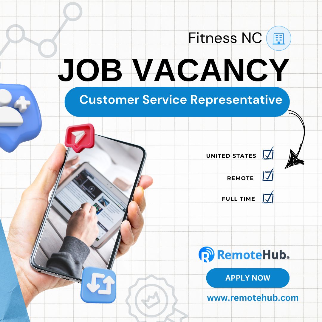 remotehub_com's tweet image. Fitness NC: Unleash your fitness potential with Fitness NC, Fitness NC is hiring a full-time, remote Customer Service Representative in the United States.

Apply now  buff.ly/3ZfzTK9

#fitness #remotecustomerrepresentative #customerrepresentative #remotework #sales