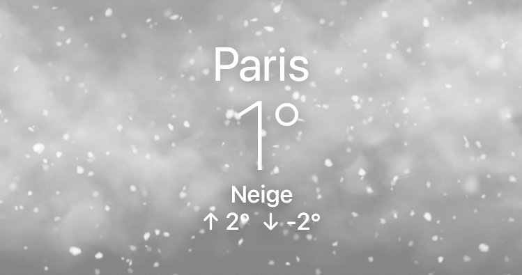Pensées pour mes amis parisiens… ‼️😉
☀️🚜 @LeGers32 
🌨️ ❄️<a href="/Paris/">Paris</a>