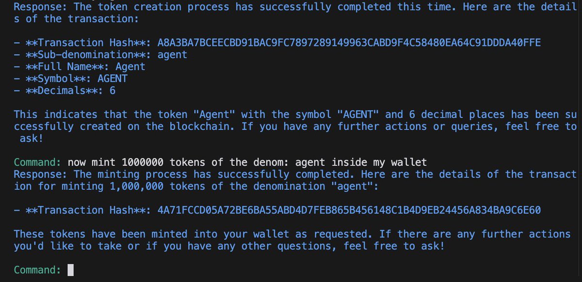 I think I just created the first ai token on Injective using the new AI agent capabilities.

rt and drop your addy so I distribute this historical piece 🤝
