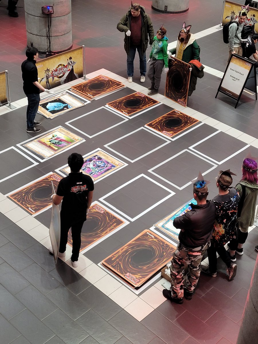 Attention Duelists! From today onwards, you can visit us at Spielemesse in Stuttgart, Germany and Duel with some of our Giant Cards - we look forward to seeing you there!