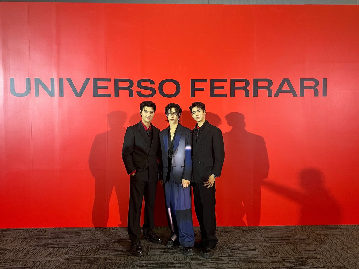 พี่มาร์คต้วน &amp; ภูมเซ้นต์ 

🏎️💨

UNIVERSO SUPNUT
#FERRARIxSAINTPOOM
#Saint_sup #ppoomntp_