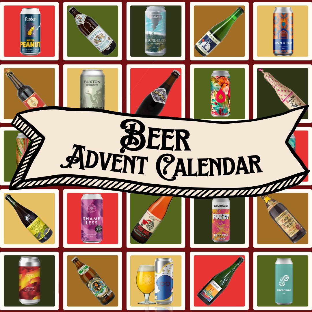 Our Beer Advent Calendar are here! 🍻🎄

24 craft beers from 24 brilliant breweries, hand-picked and lovingly wrapped 

We make these to order, so we are more than happy to customise your calendar.

To order yours, head on over to our website, or pop in to see us in-store.