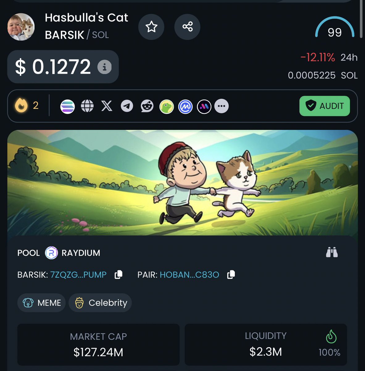SrPeters's tweet photo. Looks like $BARSIK has just started its run to $0.5

Today it's so cheap it hurts https://t.co/vJpmJnIaS7