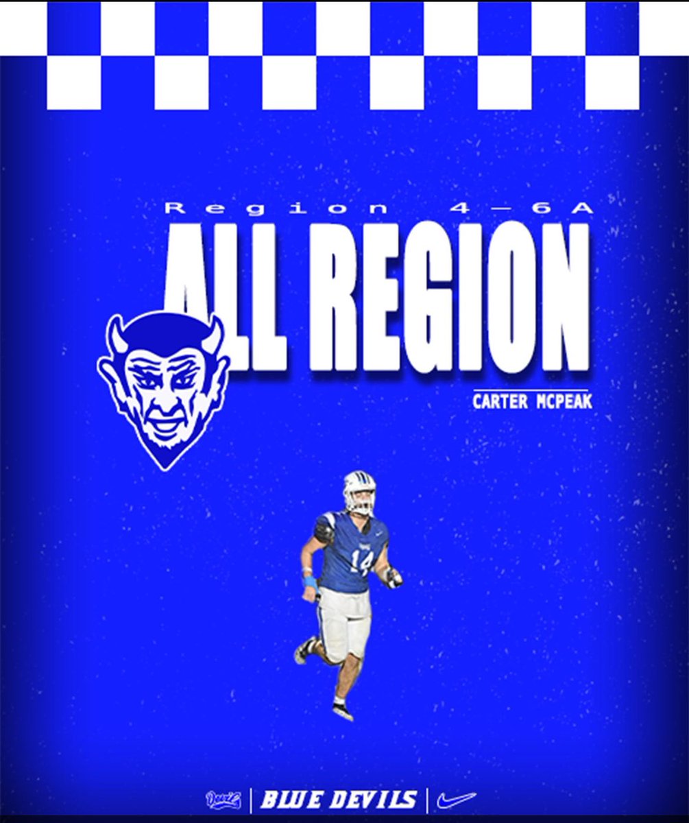 Proud of <a href="/mcpe21784/">Carter Mcpeak</a> Region 4-6A First Team All Region #2027 #BDP