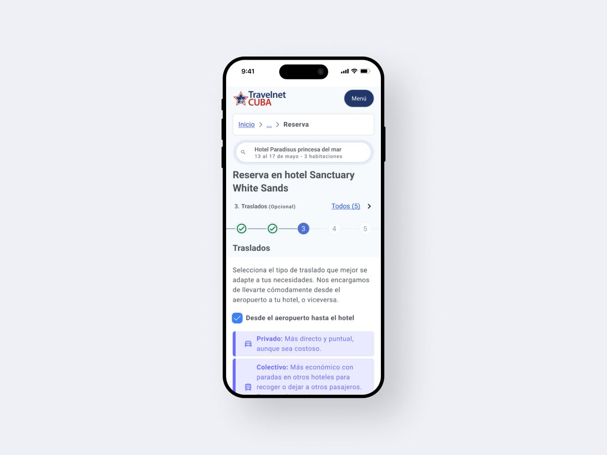 ErickErickerd's tweet image. Made with #primevue transfer reservation #uxui #ui  erickuxui.com