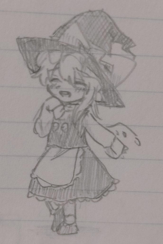 季節外れのハロウィンフランドール……。
描いた時はたしかに10月中旬であったはずなのにいつの間に……。 