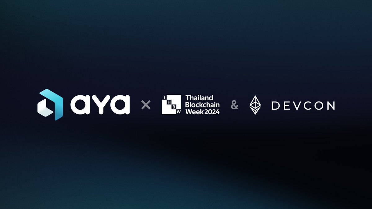 🇹🇭 Bangkok Trip Recap from #ThailandBlockchainWeek &amp; #Devcon! <a href="/THBWOfficial/">Thailand Blockchain Week 🇹🇭</a> <a href="/EFDevcon/">Devcon 8 | Mumbai, India 🇮🇳</a>

🛺 Last week was simply incredible for connecting with the brightest minds in Web3! Our team showcased Aya's groundbreaking mobile super-app with AI-powered features, and the response was