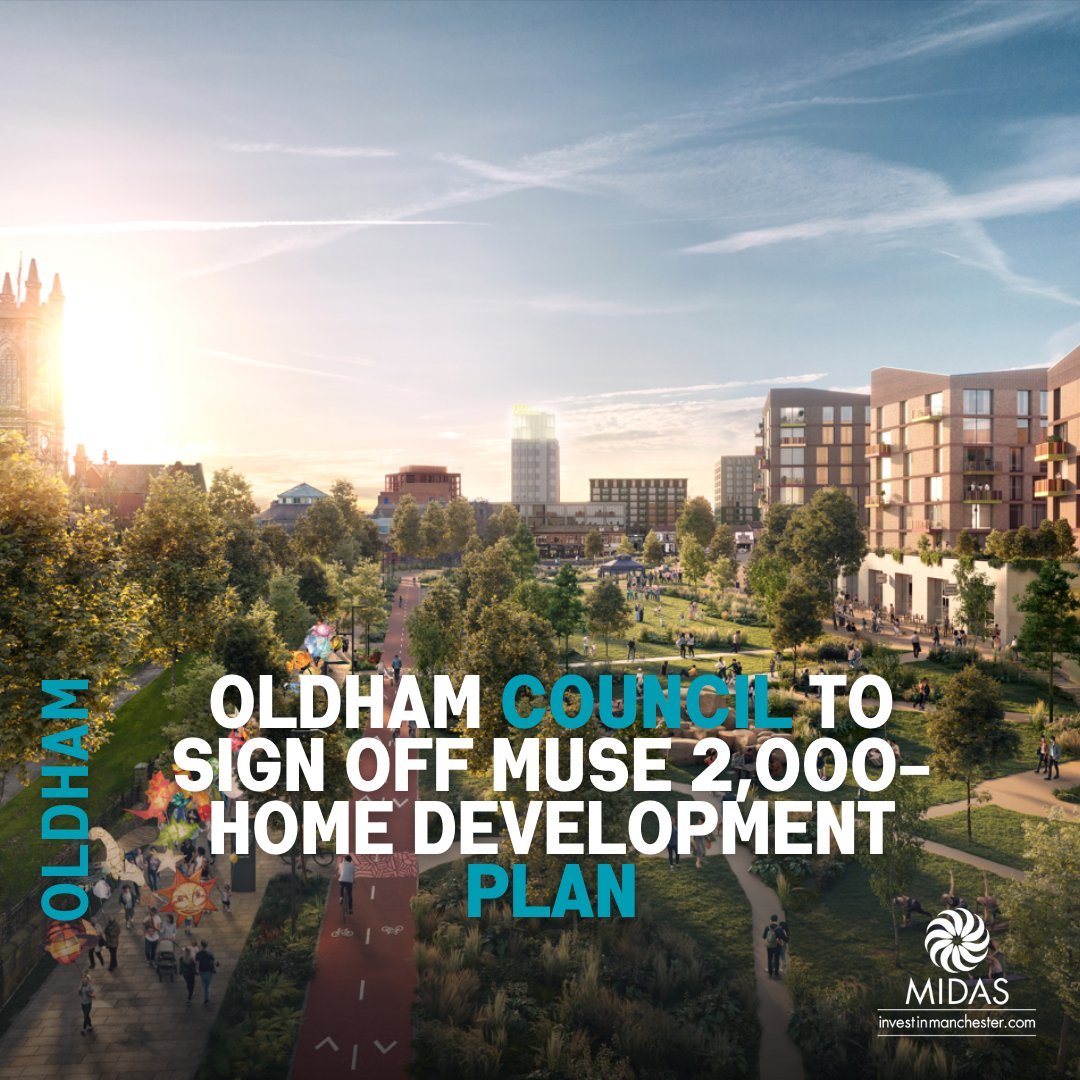 MIDAS Manchester (@midas_mcr) on Twitter photo 🤝 Local Authority spotlight!
“Our partnership with Muse is game-changing for Oldham and this next step will mark a huge milestone in our town’s future." - Cllr Arooj Shah, Leader of <a href="/OldhamCouncil/">Oldham Council</a> said on the new development.
Read more here > bit.ly/4hYF9t5 🤝 Local Authority spotlight!
“Our partnership with Muse is game-changing for Oldham and this next step will mark a huge milestone in our town’s future." - Cllr Arooj Shah, Leader of <a href="/OldhamCouncil/">Oldham Council</a> said on the new development.
Read more here > bit.ly/4hYF9t5