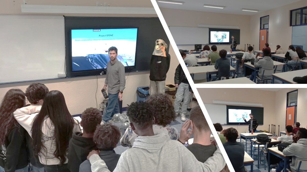 🏫 Bridging the two ends of public educational system: primary schools and higher education – what a rewarding challenge!  ✨These fresh minds are like sparks to ignite with curiosity, rather than boxes to fill with information🔬
Thanks <a href="/istecnico/">Instituto Superior Técnico</a> for the wonderful initiative!