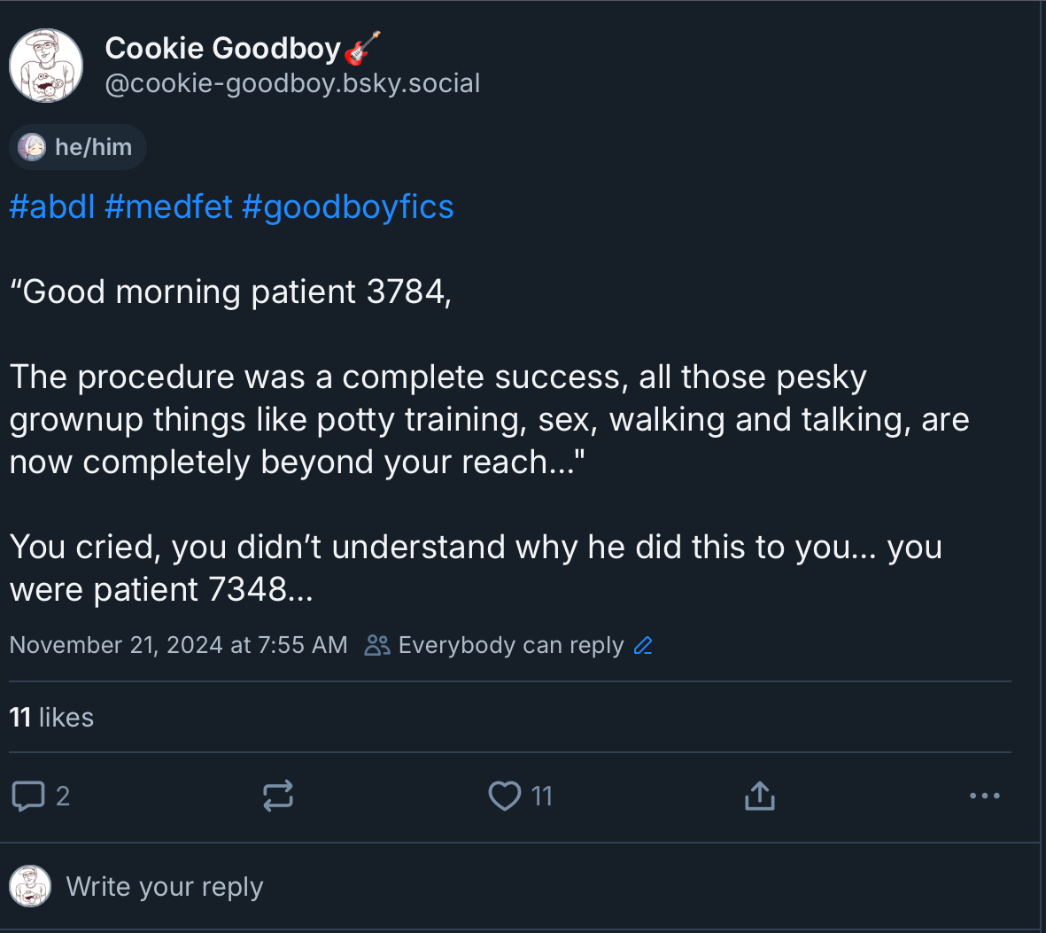 Cookie-goodboy.bsky.social tweet media