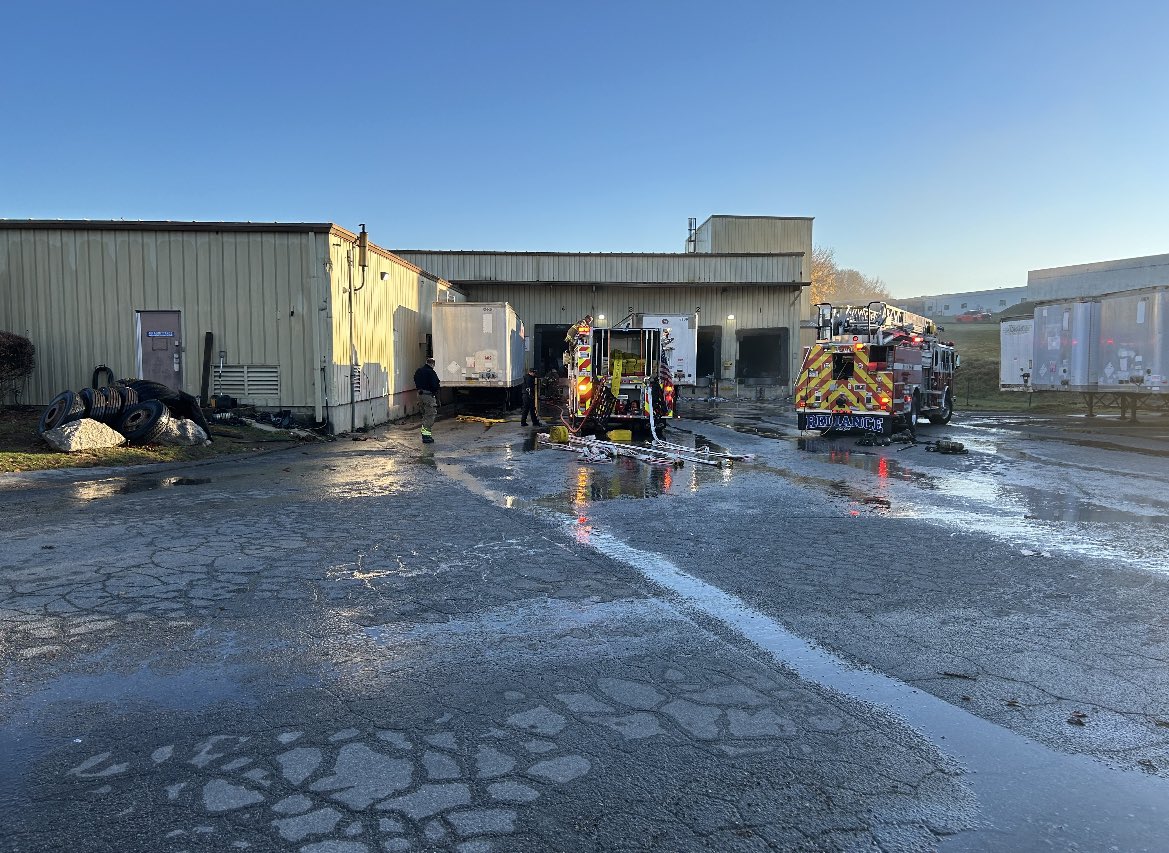 BREAKING: Crews are battling a fire at. Recycling center in York county. This is the 200 block of North Zarfoss Drive in West Manchester Township. Stay with us.