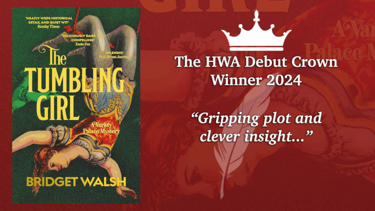 We could not be more delighted – <a href="/bridget_walsh1/">Bridget Walsh</a> has won the 2024 HWA Debut Crown Award for her incredible novel THE TUMBLING GIRL!👑🏆🎉

Huge congratulations, Bridget – it could not have gone to a more worthy winner!

For more details: blakefriedmann.co.uk/news/bridget-w…