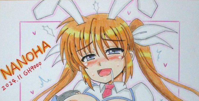 (お知らせ)来る11月24日(日)の21:00より、リリマジ前夜祭としてBOOTHにてイラスト色紙の頒布を行います!今回のテーマはリリカル逆バニーえっち!・全て成年向けR18アイテムです・1点物、先着順となります・開始時刻は若干前後する場合あります今回はいつもより少なめですが宜しければ～。 