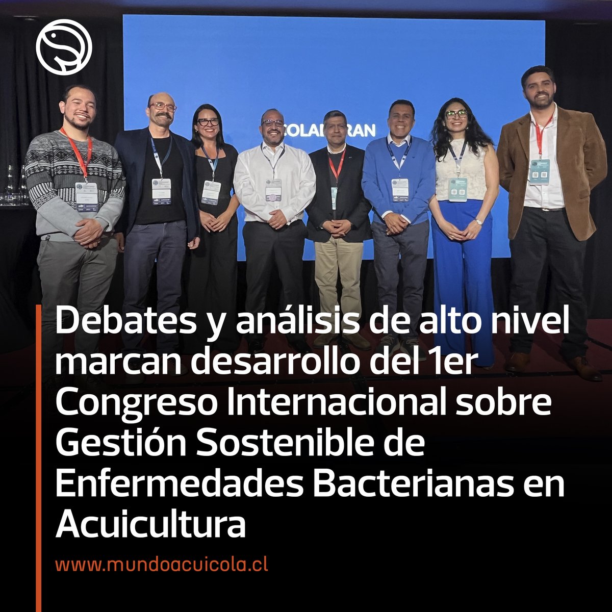 Este congreso reúne a expertos internacionales y actores clave del sector para analizar estrategias responsables en el manejo de enfermedades bacterianas en la acuicultura. 

#Congreso #antibioticos #acuicultura <a href="/seguidores/">seguidores</a>

mundoacuicola.cl/new/debates-y-…