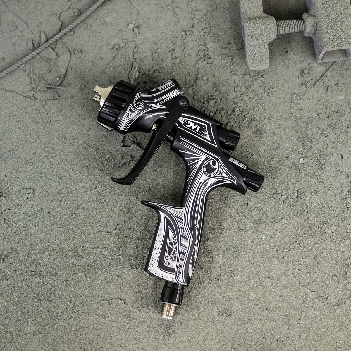 The DeVilbiss Limited Edition DV1 Spray Gun Family.
#dv1 #spraygun #welovesprayguns