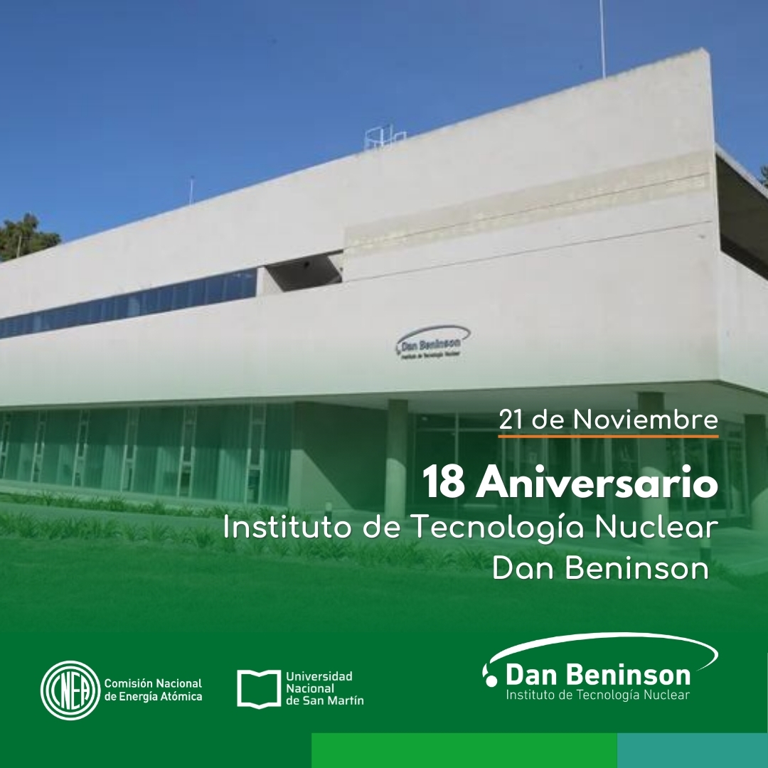 🎉 ¡El Beninson cumple 18 años! 🎓 Desde 2006 formamos profesionales que transforman el sector nuclear ⚛️

💡 Con 223 graduados, impulsamos la innovación en energía, salud y más.

Gracias a nuestra comunidad por construir este camino 🚀

#18AñosIDB #InnovaciónNuclear #CNEA #UNSAM