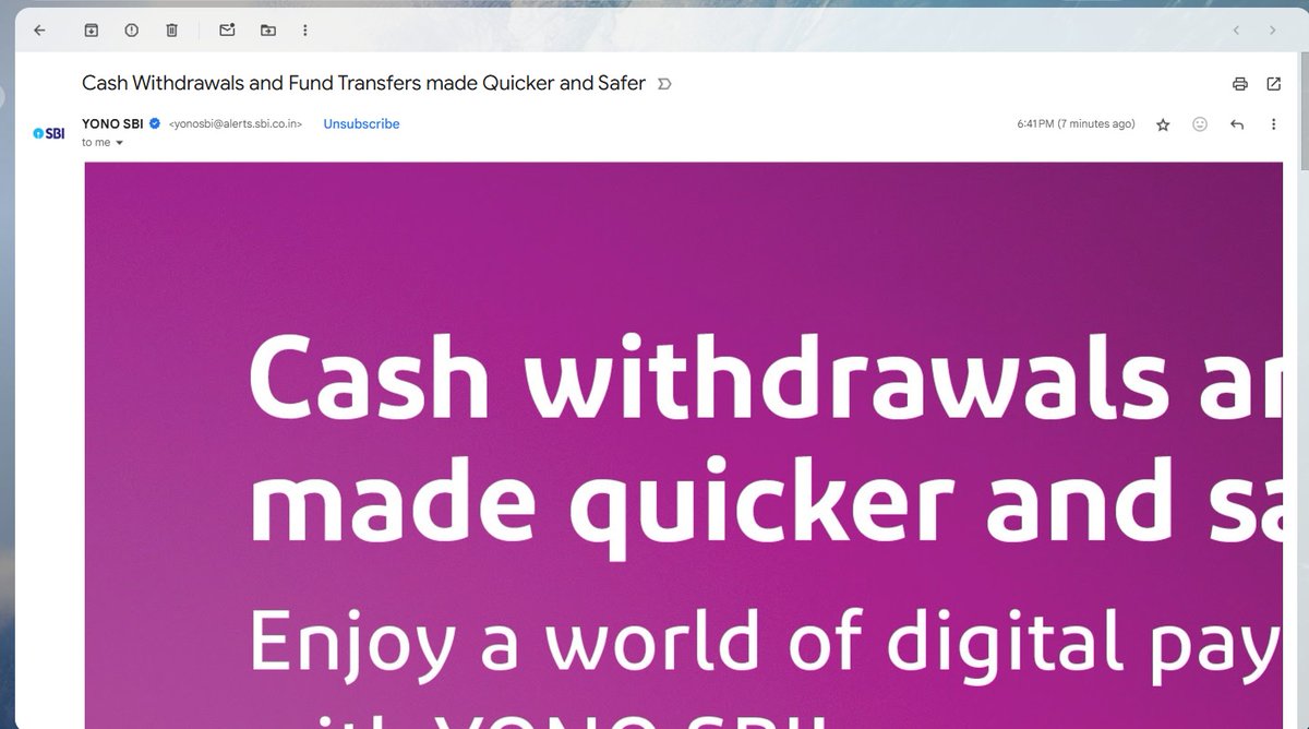 SuralMetal's tweet photo. Dear @TheOfficialSBI why don't you beta test your email campaigns before sending out to real users. This is so funny. https://t.co/VGTTxT4gMb