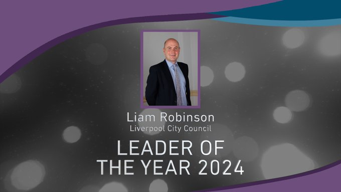 MetroMayorSteve's tweet photo. 👏 A massive congratulations to @MolyneuxLabour, @liamrobinson24 and @rahima_farah for their awards at last night's @LGiU #CllrAwards.

Great to see proper recognition for the Liverpool City Region leading the way nationally! https://t.co/dhadtzRyIW