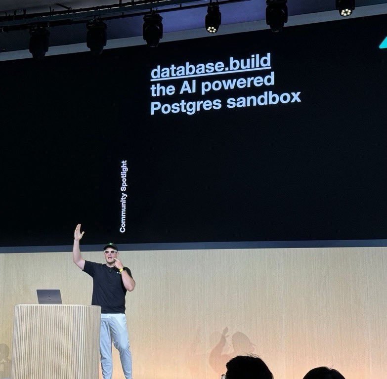 thorwebdev's tweet image. I had a blast speaking about database.build at the @OpenAI #DevDay Singapore edition 🙌 

It was a pleasure sharing the stage with local legend @swyx and old friends @oliviergodement, @nikunjhanda, @romainhuet, as well as new friends @kevinwhinnery! Thank you 🫶