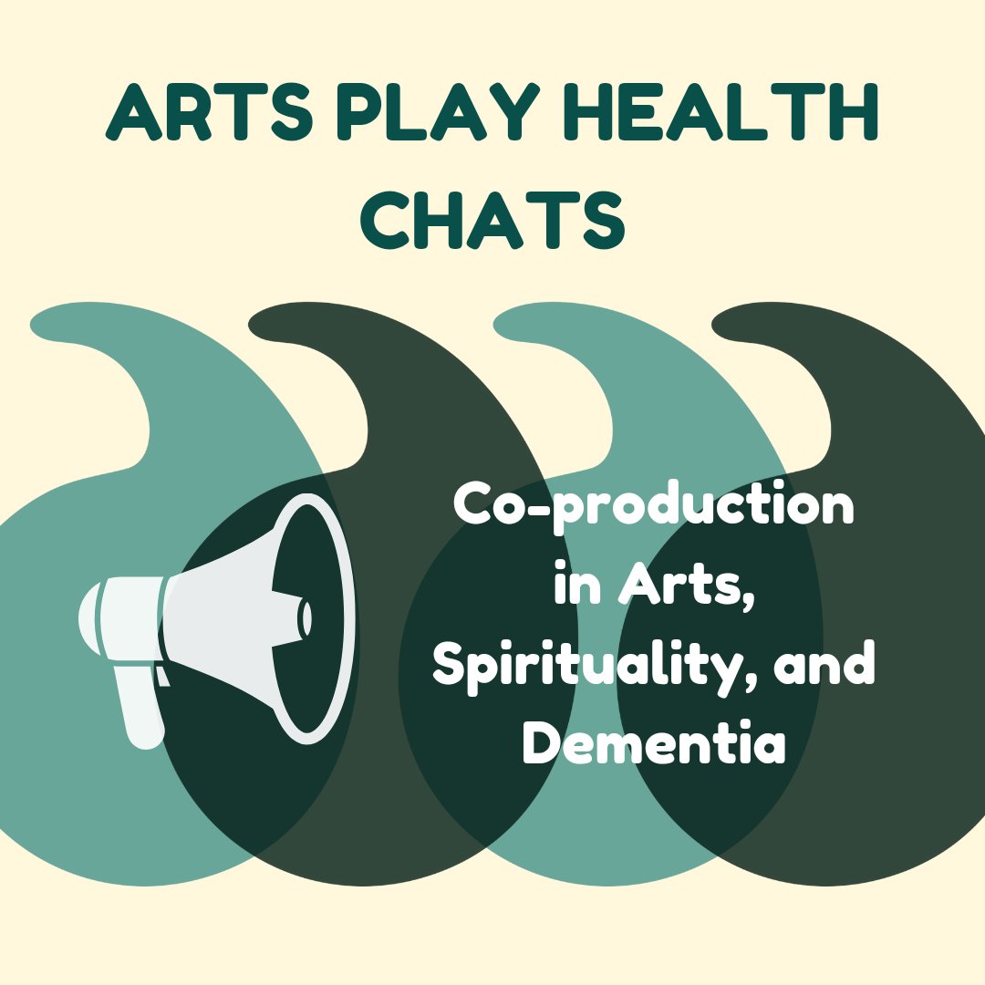 Dr Katey Warran (@katey_w) on Twitter photo An exciting chat for this month! Join us next Weds 27 November 4-5pm for a chat in partnership with <a href="/ECREDementia/">ECRED | Research on the Experience of Dementia</a> on Co-production in Arts, Spirituality, and Dementia. All welcome for this informal discussion. More info and sign up here: pathsresearchgroup.org/artsplayhealth An exciting chat for this month! Join us next Weds 27 November 4-5pm for a chat in partnership with <a href="/ECREDementia/">ECRED | Research on the Experience of Dementia</a> on Co-production in Arts, Spirituality, and Dementia. All welcome for this informal discussion. More info and sign up here: pathsresearchgroup.org/artsplayhealth
