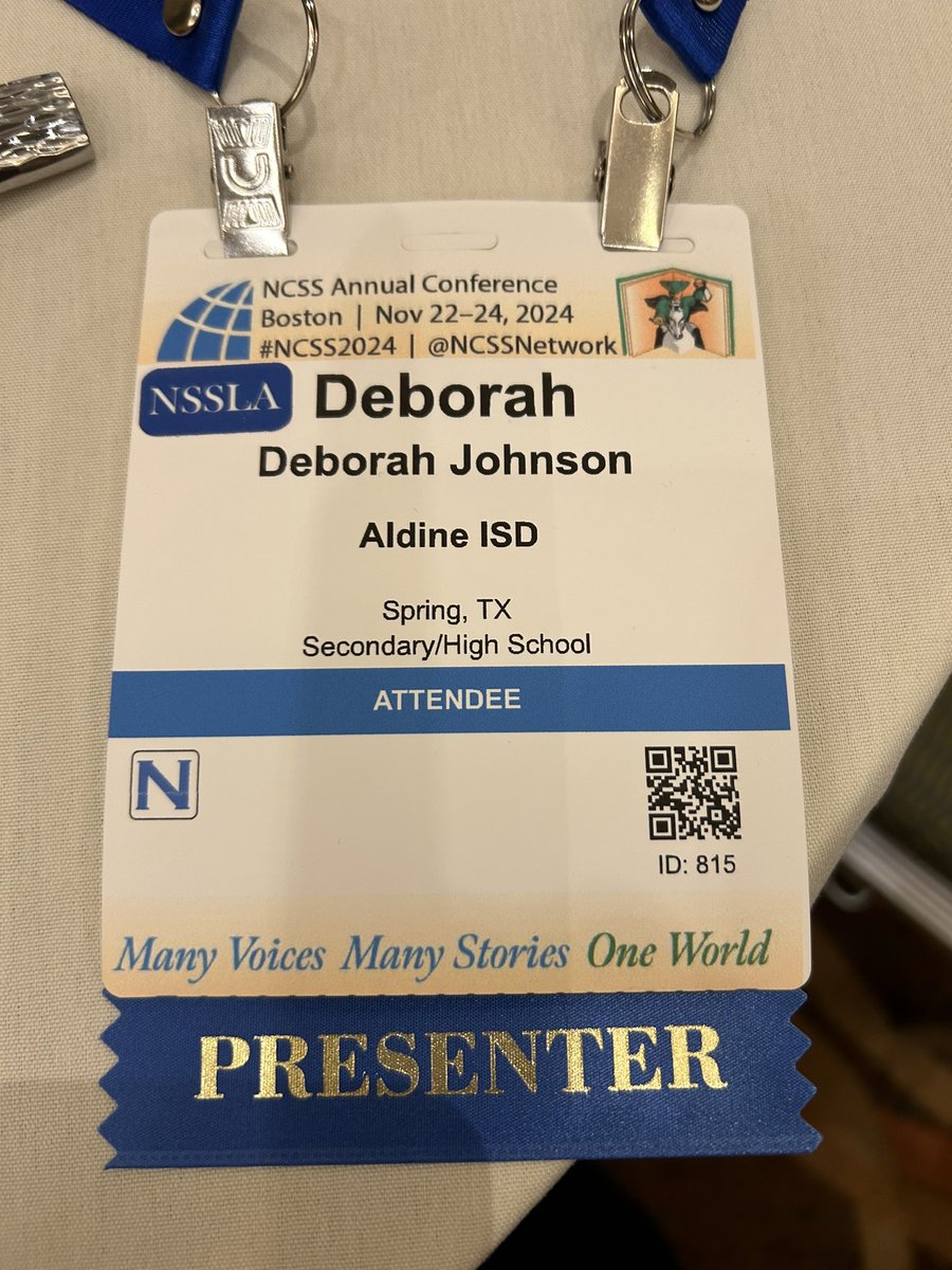 I’m doing a thing today! I present at the National Social Studies Leadership Association conference at 3pm today. Excited about this powerful day of learning.