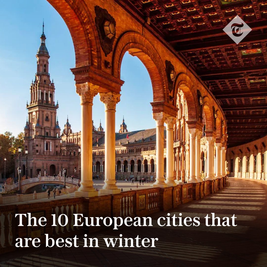 TelegraphTravel's tweet photo. 🌅 From Seville to Helsinki, these cities shine brightest during the winter months

Discover more ⬇️
https://t.co/3stLSocB8y https://t.co/lHLiKRYwBs