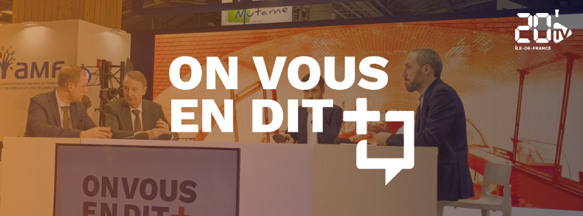 🎥 À l’occasion du Salon des Maires, rendez-vous sur 20 Minutes TV pour une émission spéciale "On vous en dit +".  Au programme : #INNOVATION &amp; #INCLUSION !

Diffusions aujourd'hui à 15h15, le 24.11 à 11h30, le 25.11 à 15h15 et le 26.11 à 15h45 ! 
 
Ne manquez pas cette immersion